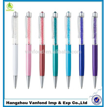 Haut de gamme personnalisé stylo de boule de cristal métal Pen/Publicité Promotion
